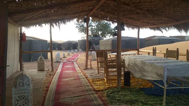 Auberge Camping Ocean Des Dunes Merzouga Exterior photo