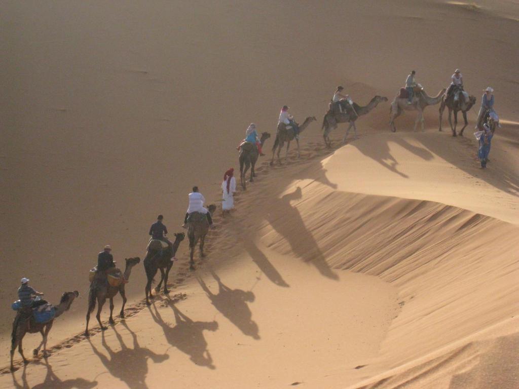 Auberge Camping Ocean Des Dunes Merzouga Exterior photo